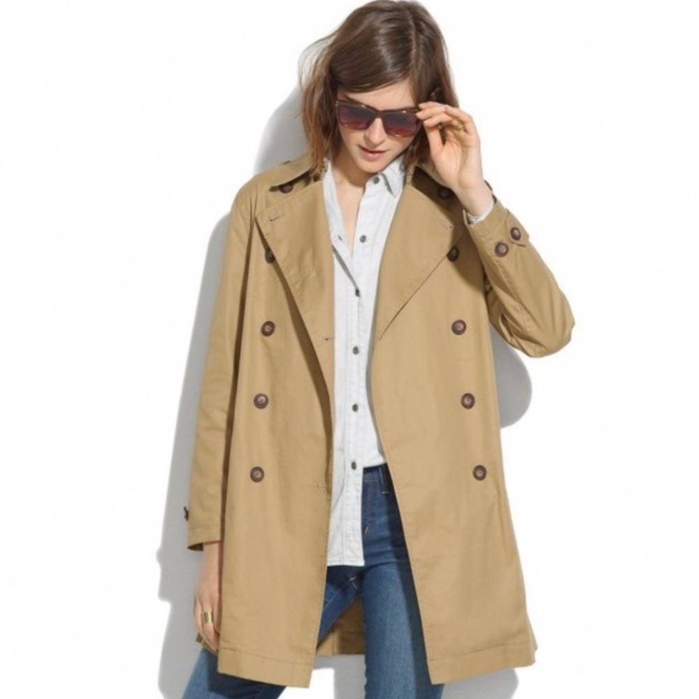 Madewell Wander Trench Coat